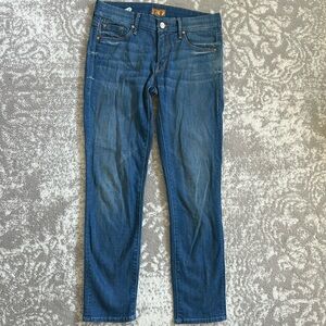 Mother Looker Crop Getaway Girl Skinny Jeans Sz 26